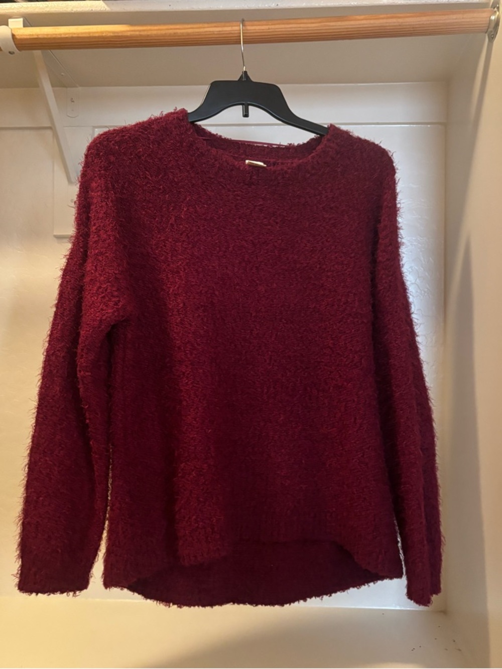 Women’s Cozy Red Sweater